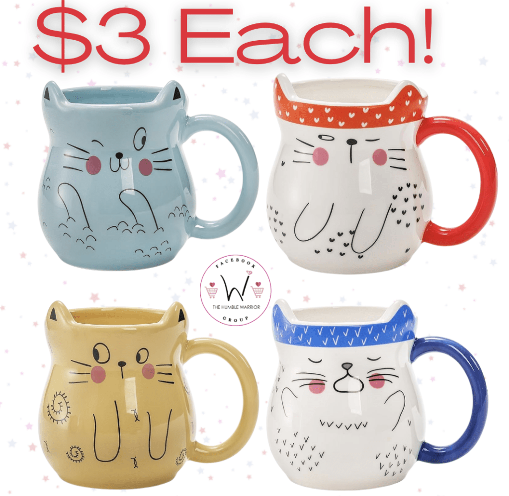 cat mugs!